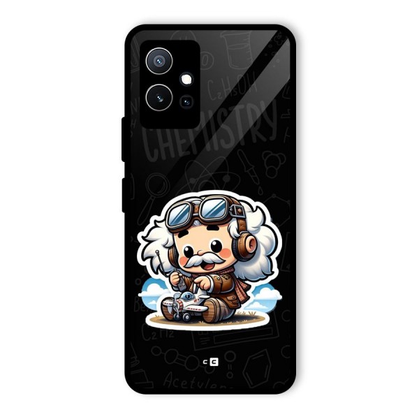 Genius Kid Glass Back Case for Vivo iQOO Z6