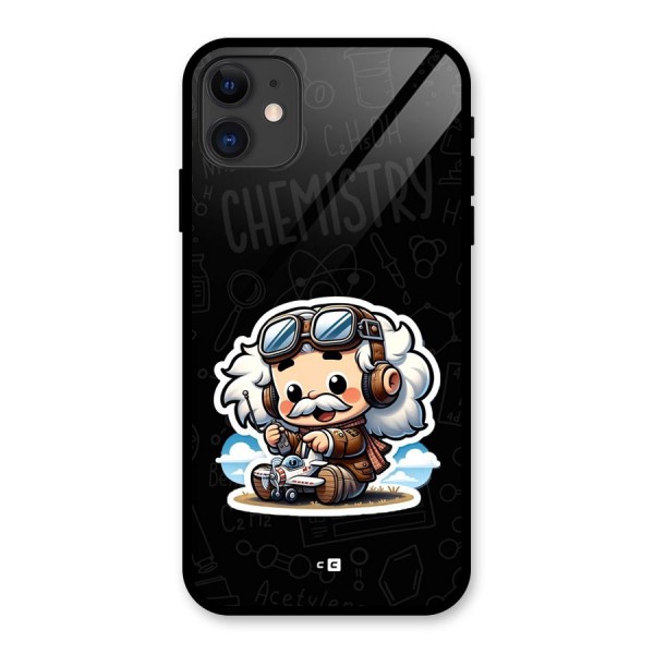 Genius Kid Glass Back Case for iPhone 11