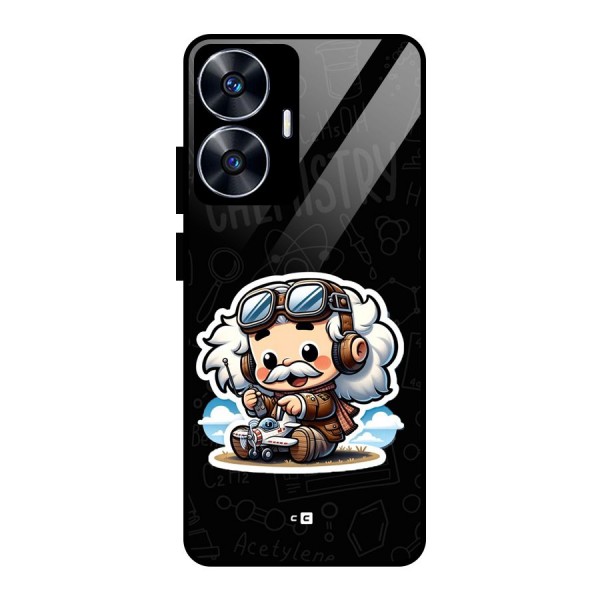 Genius Kid Glass Back Case for realme C55