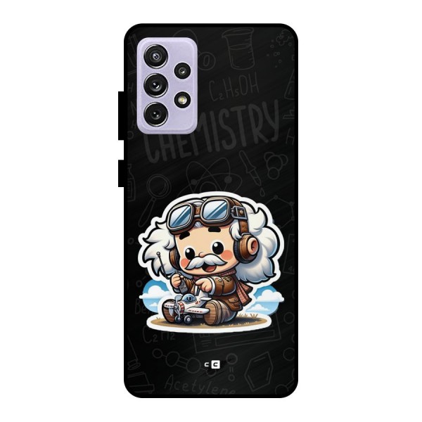 Genius Kid Metal Back Case for Galaxy A72