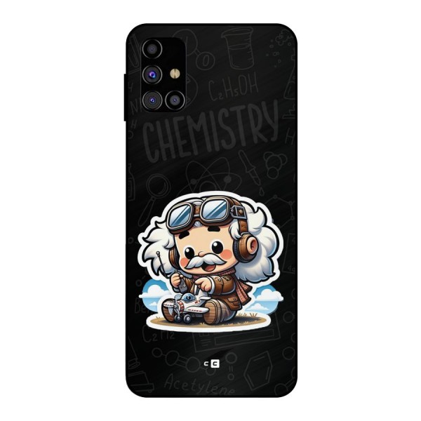 Genius Kid Metal Back Case for Galaxy M31s