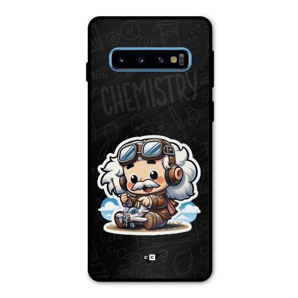 Genius Kid Metal Back Case for Galaxy S10