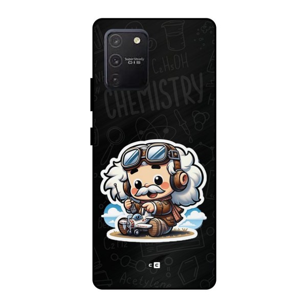 Genius Kid Metal Back Case for Galaxy S10 Lite