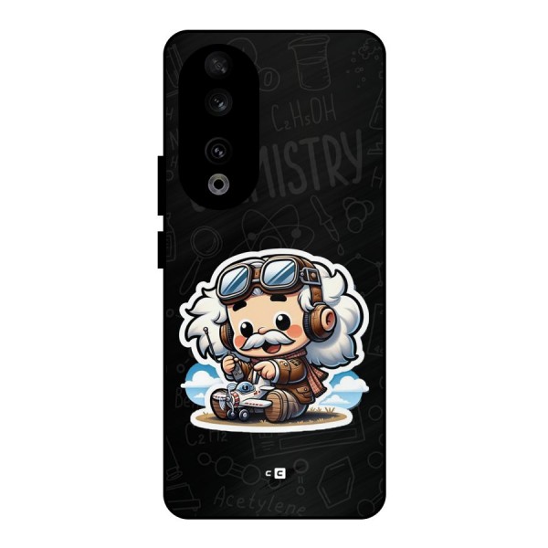 Genius Kid Metal Back Case for Honor 90