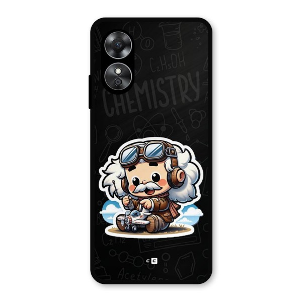 Genius Kid Metal Back Case for Oppo A17