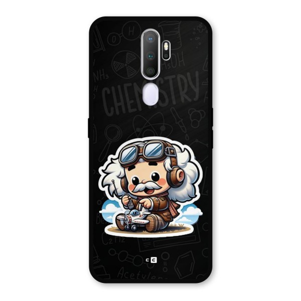 Genius Kid Metal Back Case for Oppo A5 (2020)