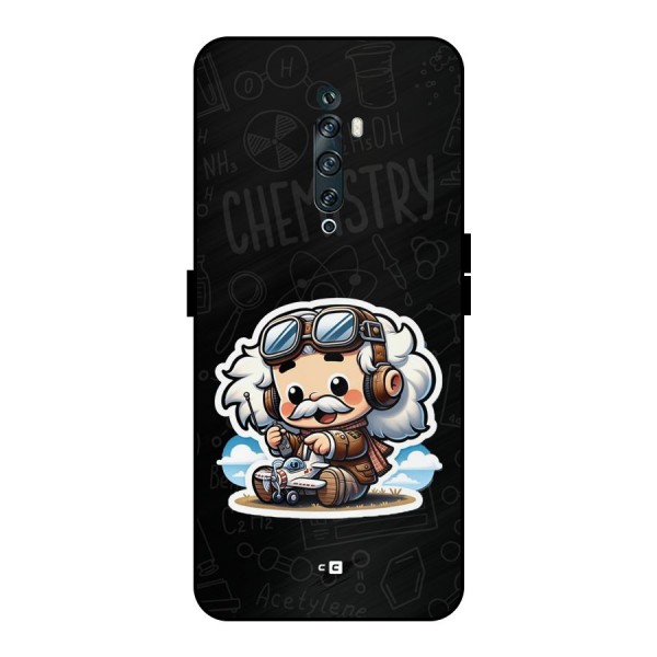 Genius Kid Metal Back Case for Oppo Reno2 F