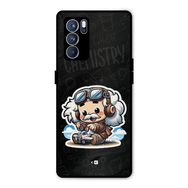 Genius Kid Metal Back Case for Oppo Reno6 Pro 5G