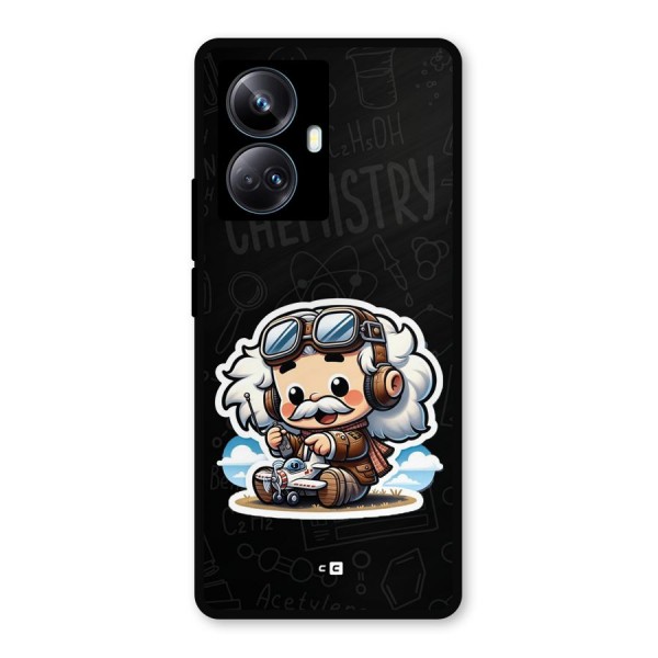 Genius Kid Metal Back Case for Realme 10 Pro Plus