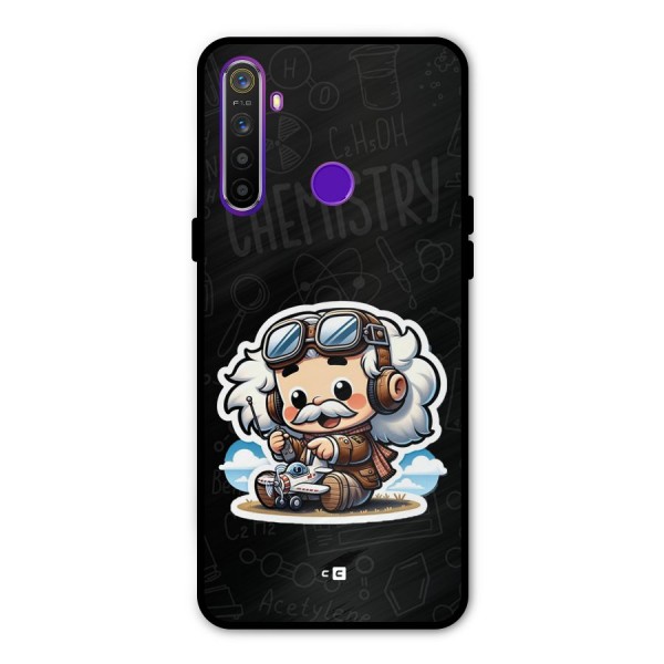 Genius Kid Metal Back Case for Realme 5i