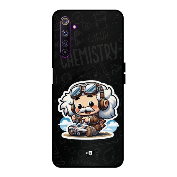 Genius Kid Metal Back Case for Realme 6 Pro