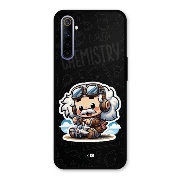 Genius Kid Metal Back Case for Realme 6i