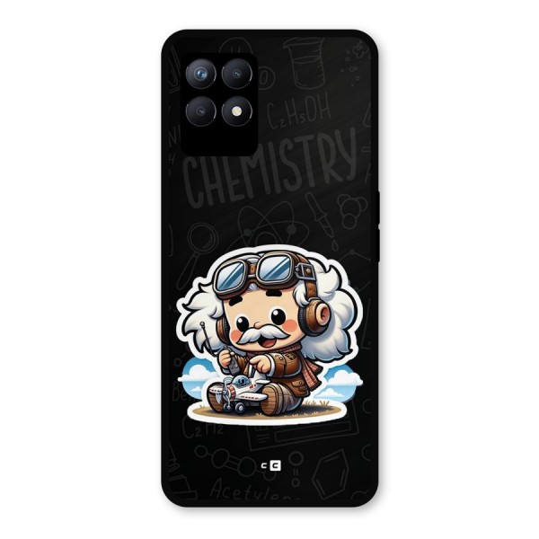 Genius Kid Metal Back Case for Realme 8i