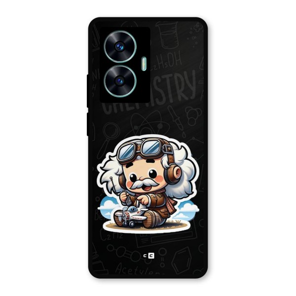 Genius Kid Metal Back Case for Realme C55