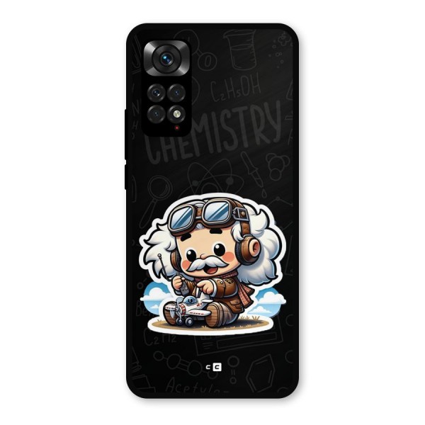 Genius Kid Metal Back Case for Redmi Note 11