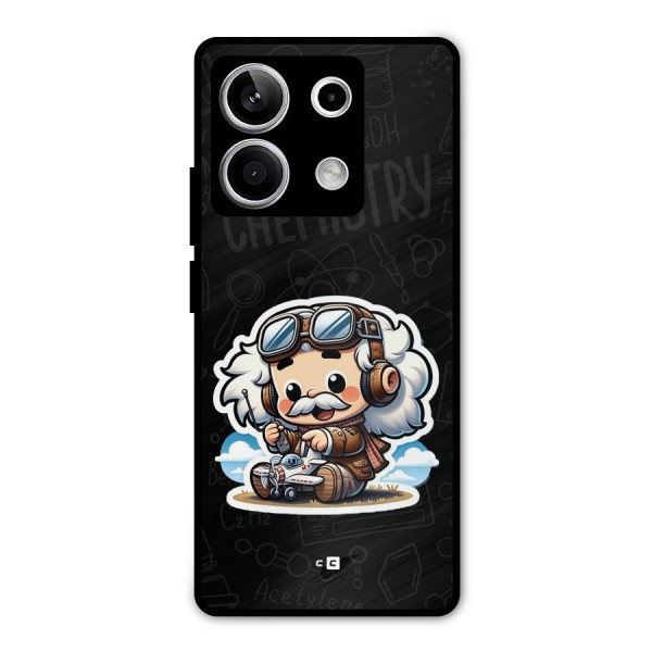 Genius Kid Metal Back Case for Redmi Note 13 5G