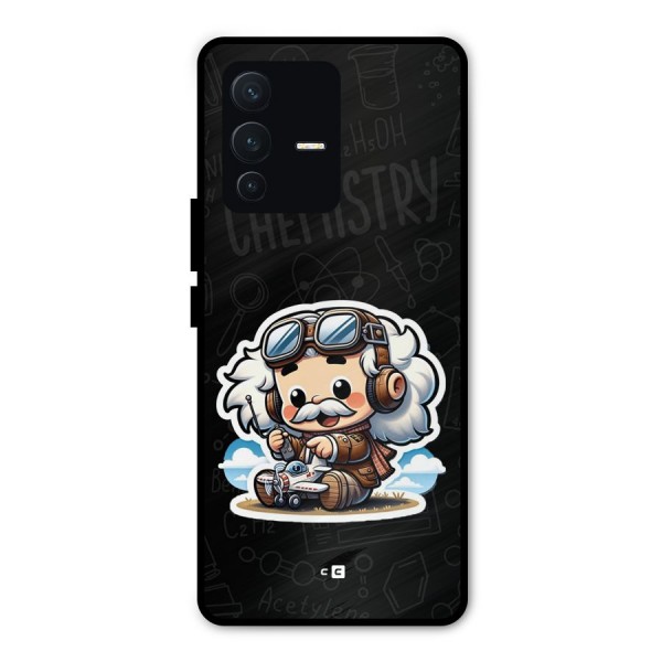 Genius Kid Metal Back Case for Vivo V23 Pro