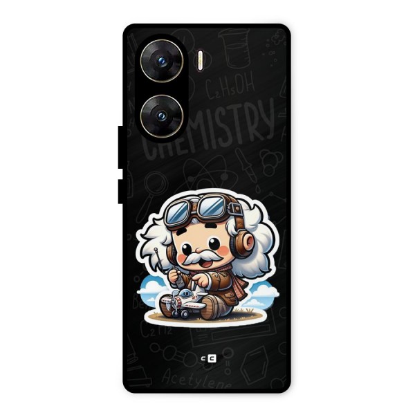 Genius Kid Metal Back Case for Vivo V29e