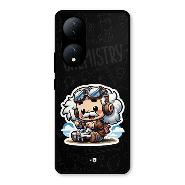 Genius Kid Metal Back Case for Vivo Y100