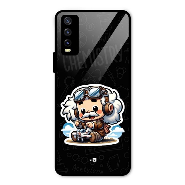 Genius Kid Metal Back Case for Vivo Y20 2021