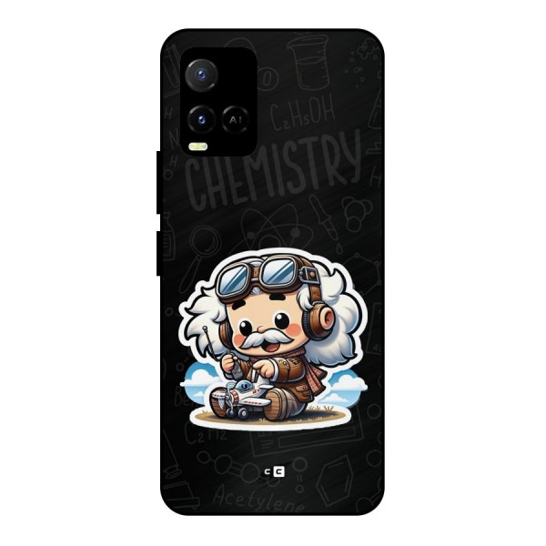 Genius Kid Metal Back Case for Vivo Y21T