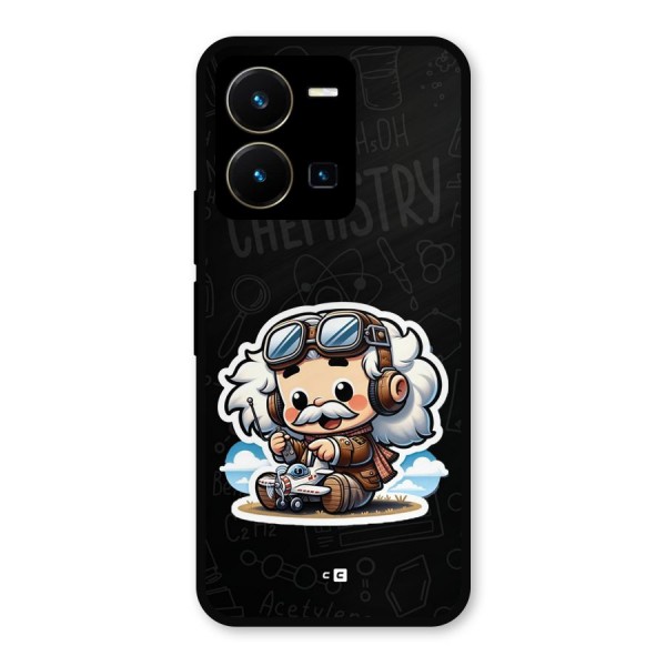 Genius Kid Metal Back Case for Vivo Y35