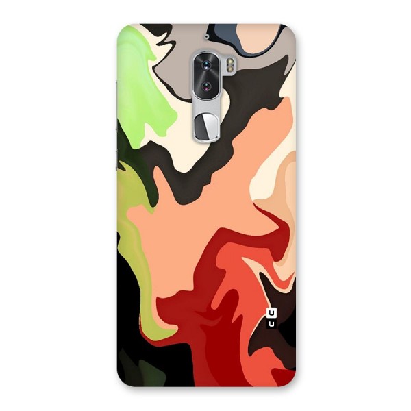 Geometric Abstract Acrylic Oil Pattern Art Back Case for Coolpad Cool 1