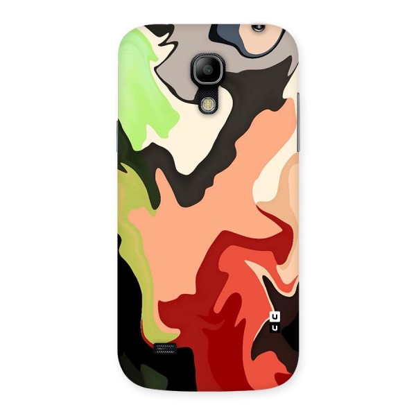 Geometric Abstract Acrylic Oil Pattern Art Back Case for Galaxy S4 Mini