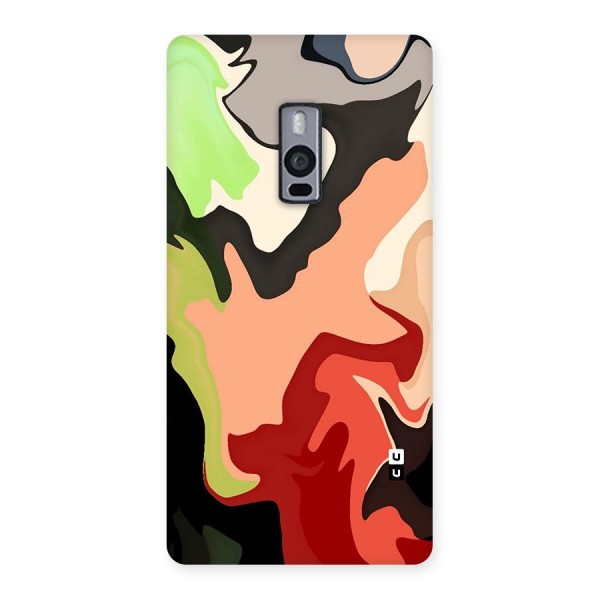 Geometric Abstract Acrylic Oil Pattern Art Back Case for OnePlus 2