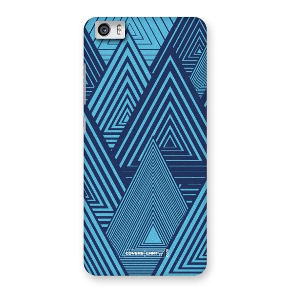 Geometric Blue Print Back Case for Xiaomi Redmi Mi5