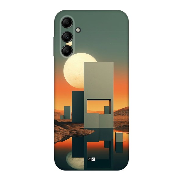 Geometric Sculpture Back Case for Galaxy A14 5G