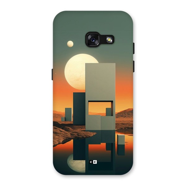 Geometric Sculpture Back Case for Galaxy A3 (2017)