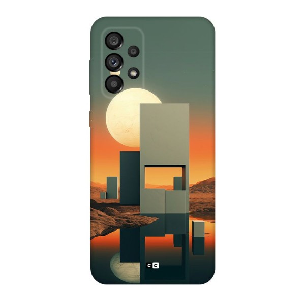 Geometric Sculpture Back Case for Galaxy A73 5G