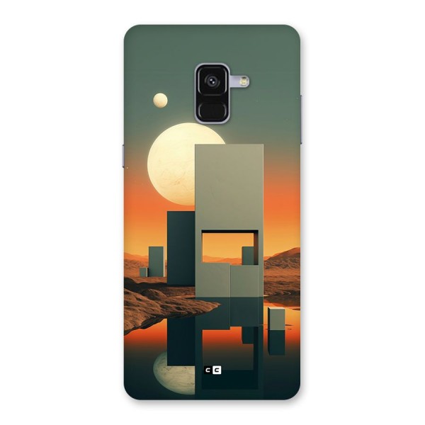 Geometric Sculpture Back Case for Galaxy A8 Plus