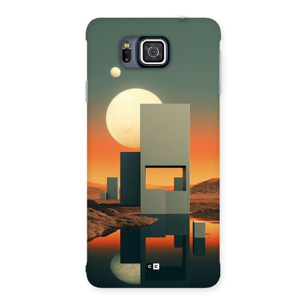 Geometric Sculpture Back Case for Galaxy Alpha