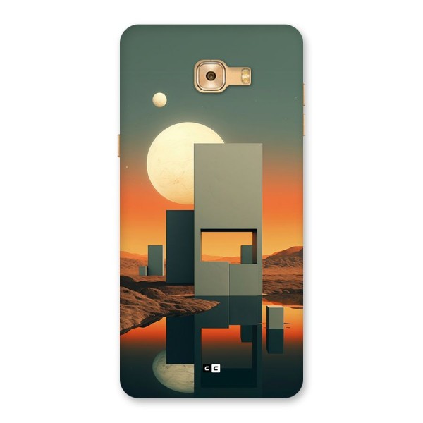 Geometric Sculpture Back Case for Galaxy C9 Pro