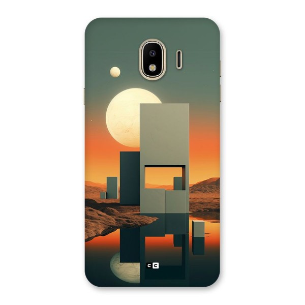 Geometric Sculpture Back Case for Galaxy J4