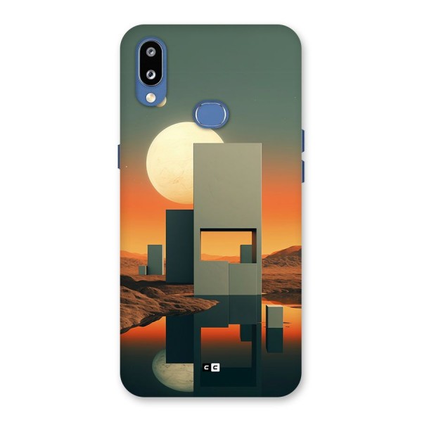 Geometric Sculpture Back Case for Galaxy M01s