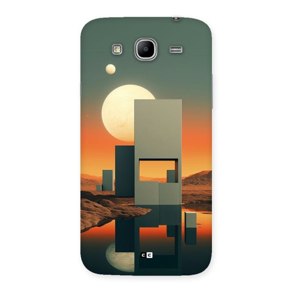 Geometric Sculpture Back Case for Galaxy Mega 5.8