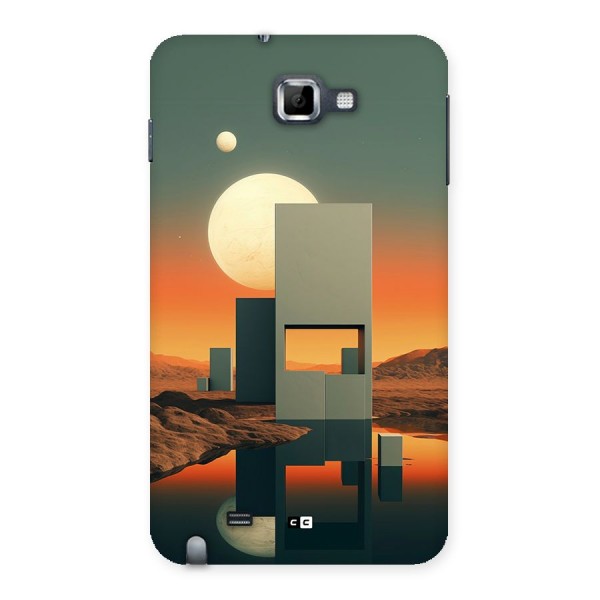 Geometric Sculpture Back Case for Galaxy Note