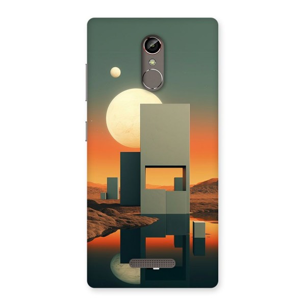 Geometric Sculpture Back Case for Gionee S6s