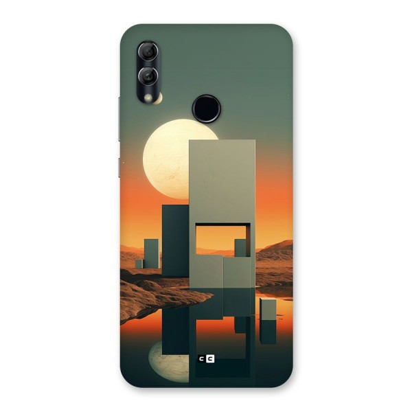 Geometric Sculpture Back Case for Honor 10 Lite