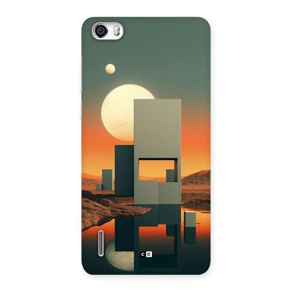 Geometric Sculpture Back Case for Honor 6