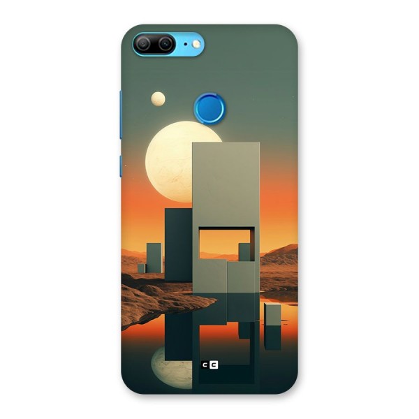 Geometric Sculpture Back Case for Honor 9 Lite