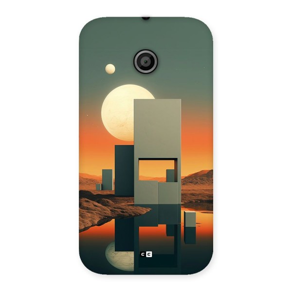 Geometric Sculpture Back Case for Moto E