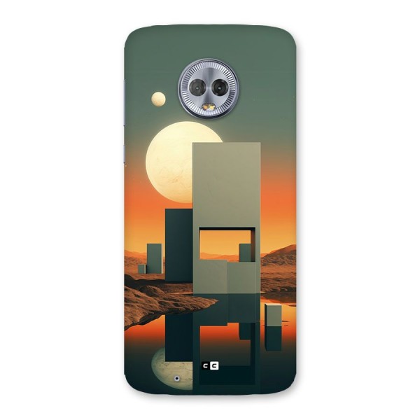 Geometric Sculpture Back Case for Moto G6