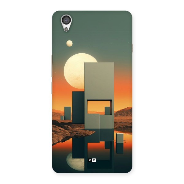 Geometric Sculpture Back Case for OnePlus X