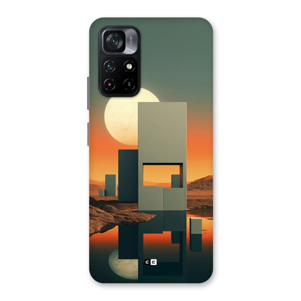 Geometric Sculpture Back Case for Poco M4 Pro 5G