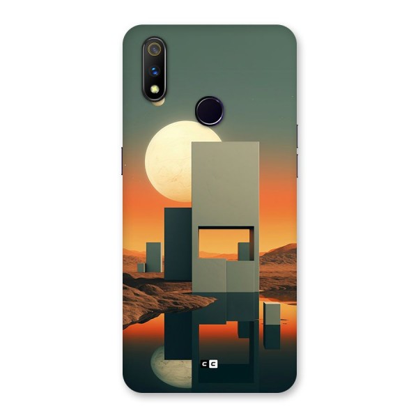 Geometric Sculpture Back Case for Realme 3 Pro