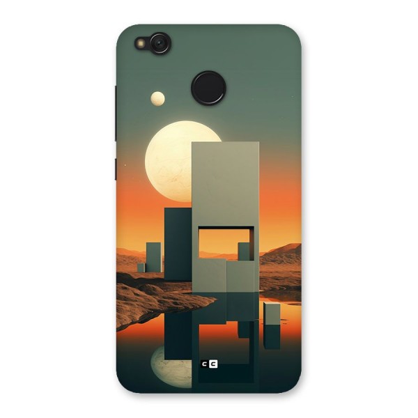 Geometric Sculpture Back Case for Redmi 4